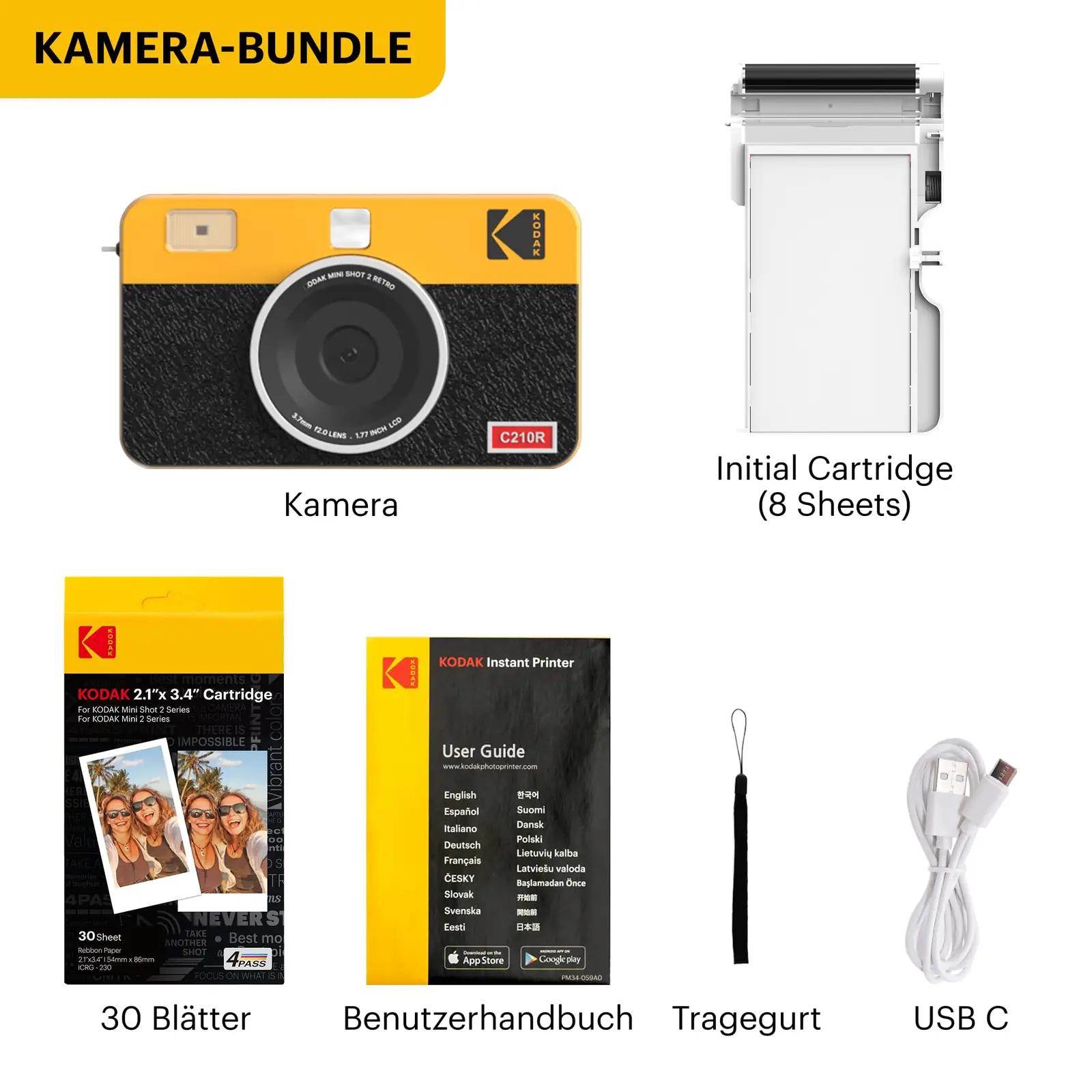 KODAK retro fotokaamera ja kaasaskantav printija – pilt 8