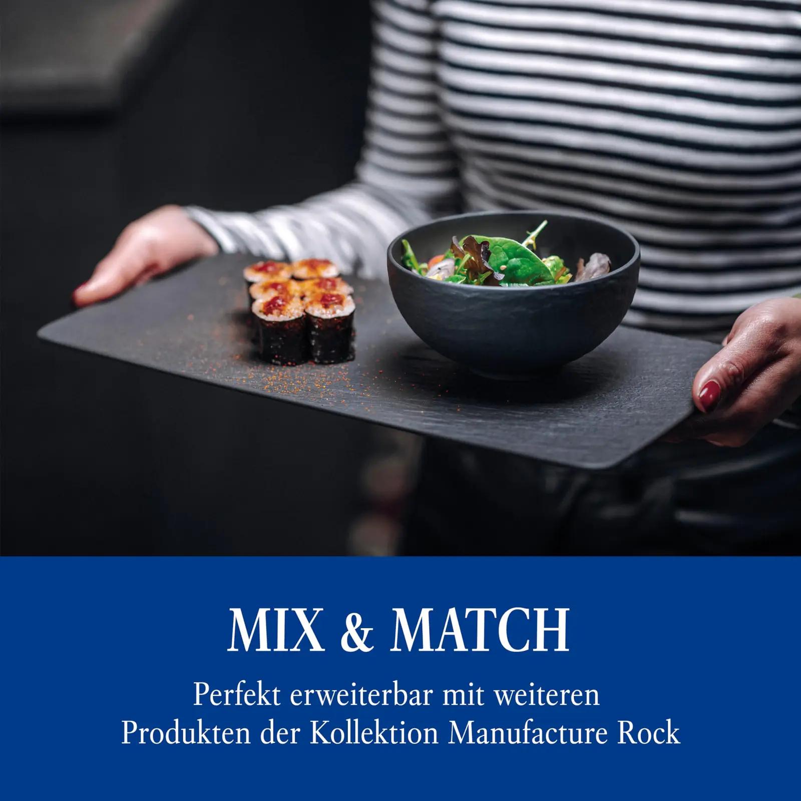 Villeroy & Boch elegantne must servierplaat – premium porzellan – lisavaade