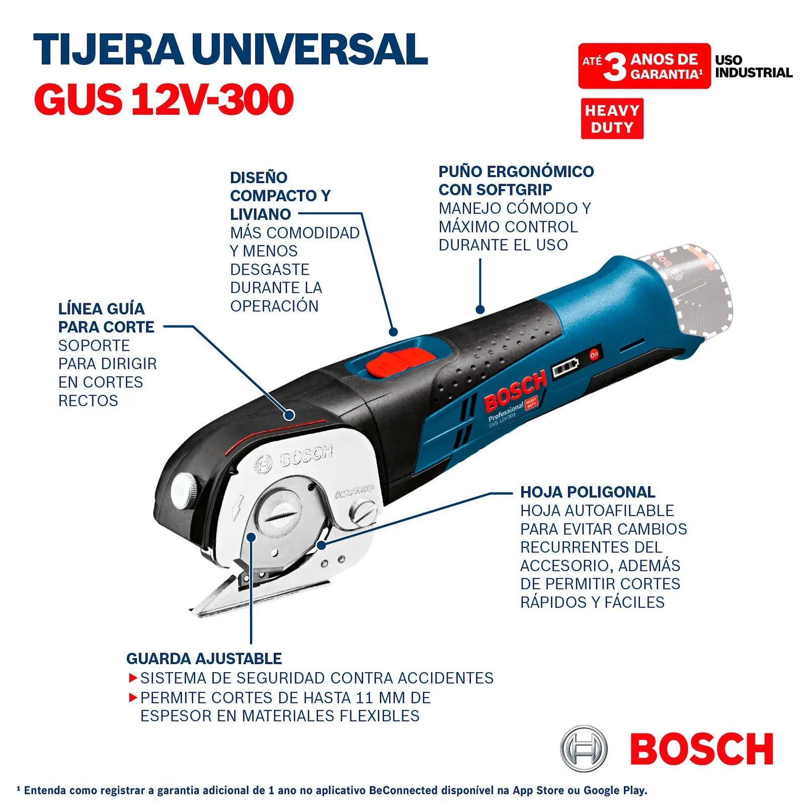 Bosch Professional 12V akuga universaalsaksete – pilt 7