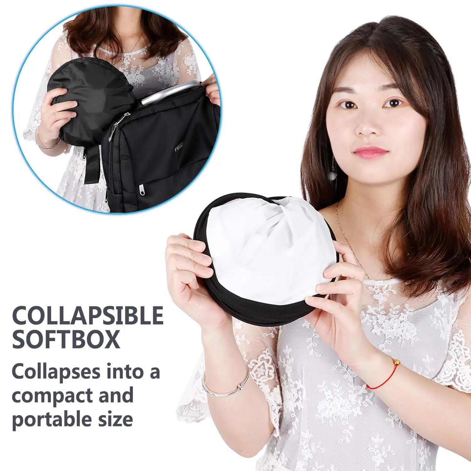 NEEWER pehme softbox NS-660 kahepakis stuudiovalgustuseks – lisavaade