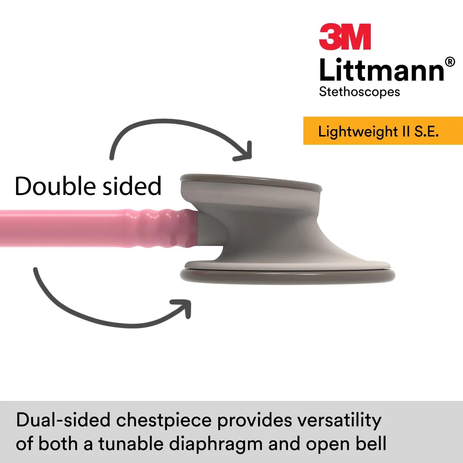 3M Littmann kerge stetoskoop perlmuttroosa — mugav hoolduses – kasutusnäide