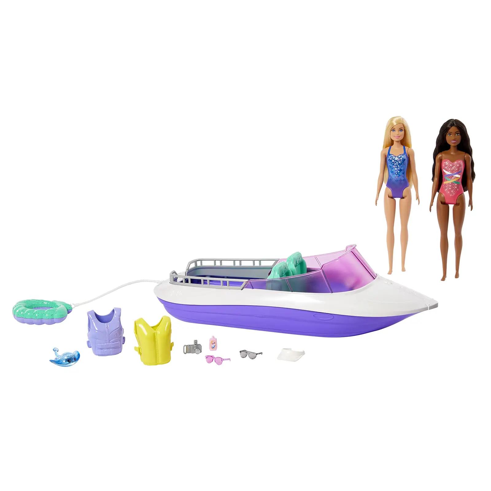 Barbie kerge plastikust paat mänguasjana — komplekt HHG60