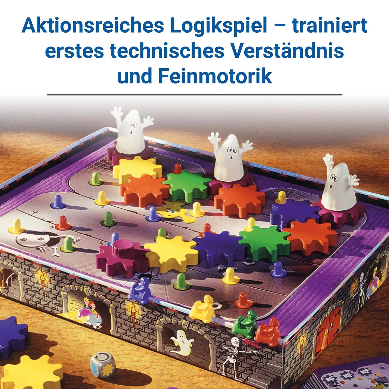 Ravensburger lastele õppemäng — loogika- ja nuputusmäng 25042 – pakend ja tarvikud