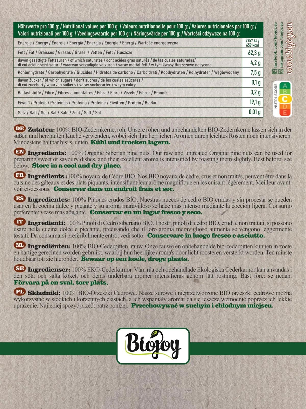 Biojoy toit ja joogid – detailne lähivaade