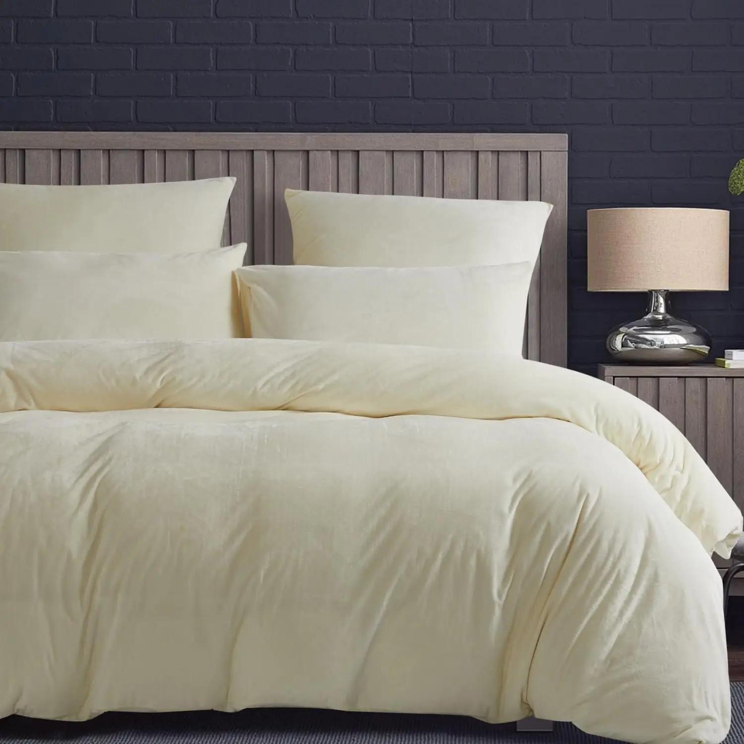 Gezu soe flanellvoodipesu 200×200 cm – kahepoolne komplekt – pakend ja tarvikud