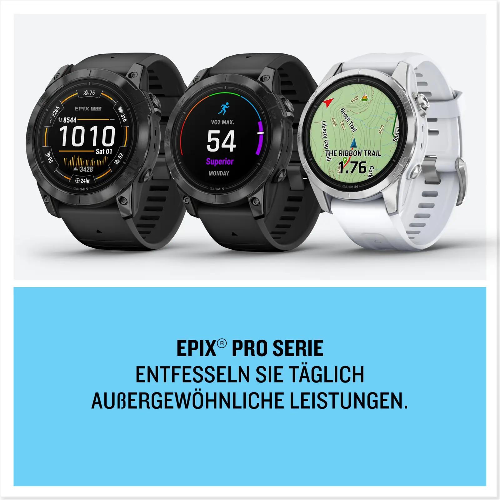 Garmin stiilne Epix Pro 51mm – AMOLED ja pikk akuiga – pilt 7