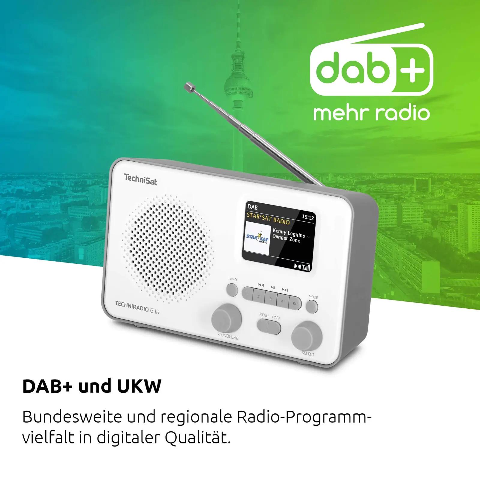 TechniSat 0001/3961 internetiraadiod – detailne lähivaade