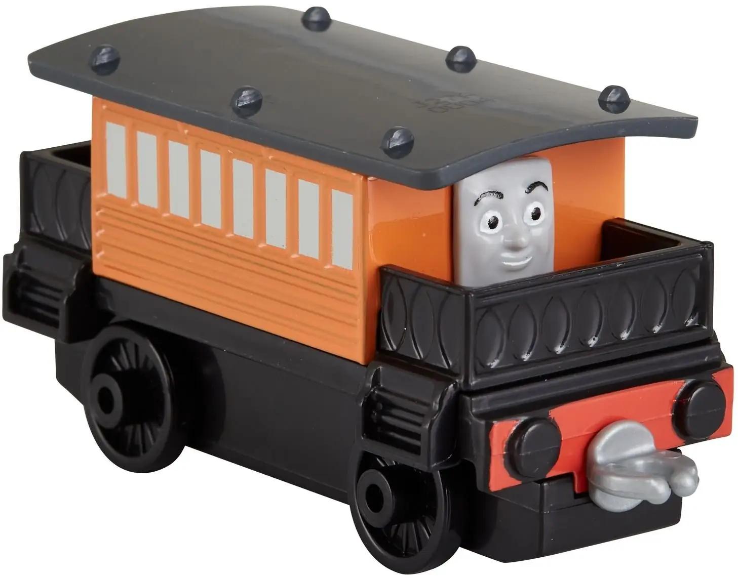 Thomas & Friends oranž metallist mängurong Henrietta – detailne vaade