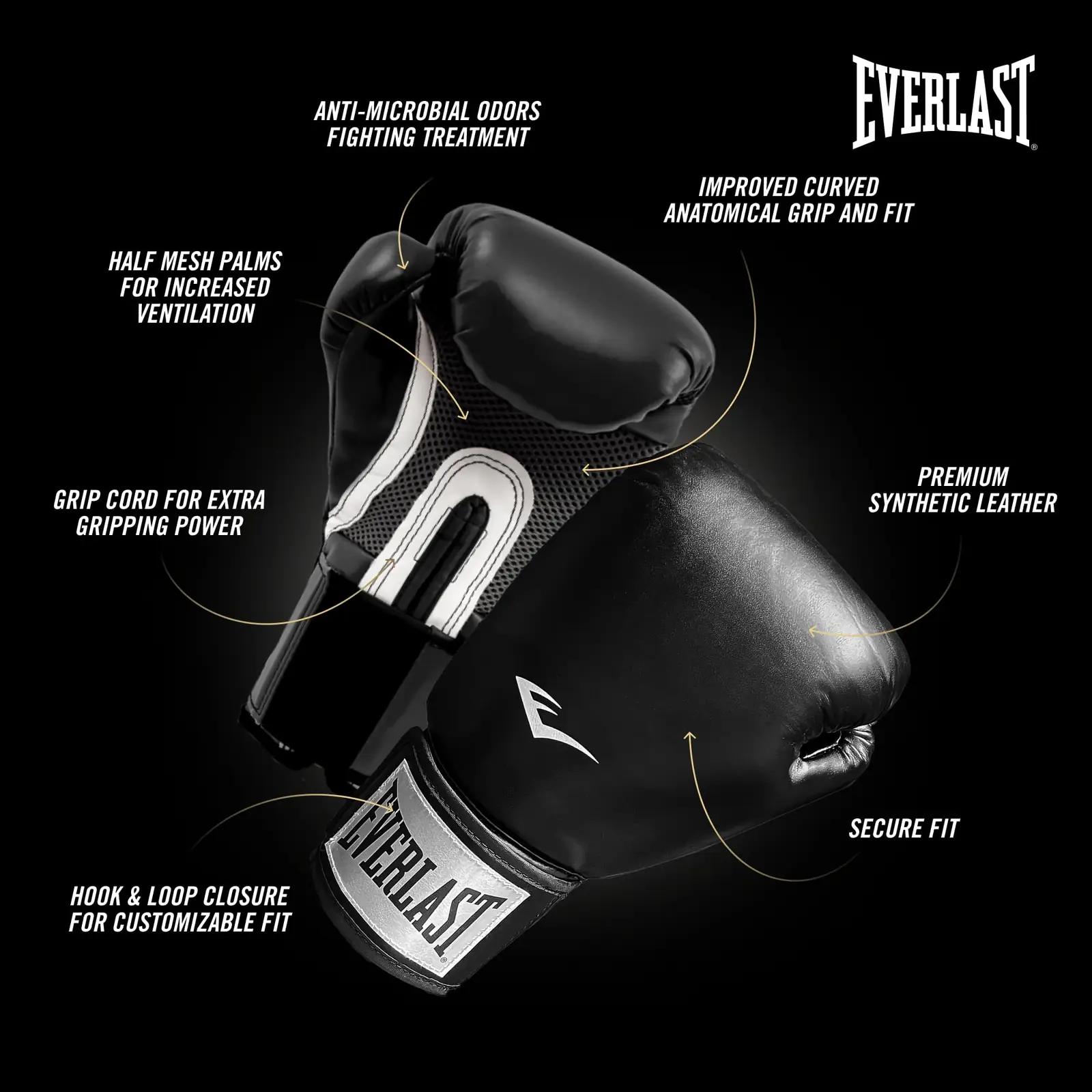 Everlast poksikindad Pro Style 2 – vastupidav kunstnahk – kasutusnäide