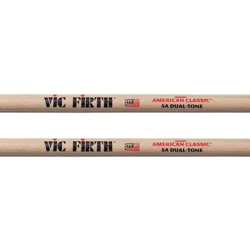 Vic Firth kvaliteetsed Hickory trummikepid – detailne vaade