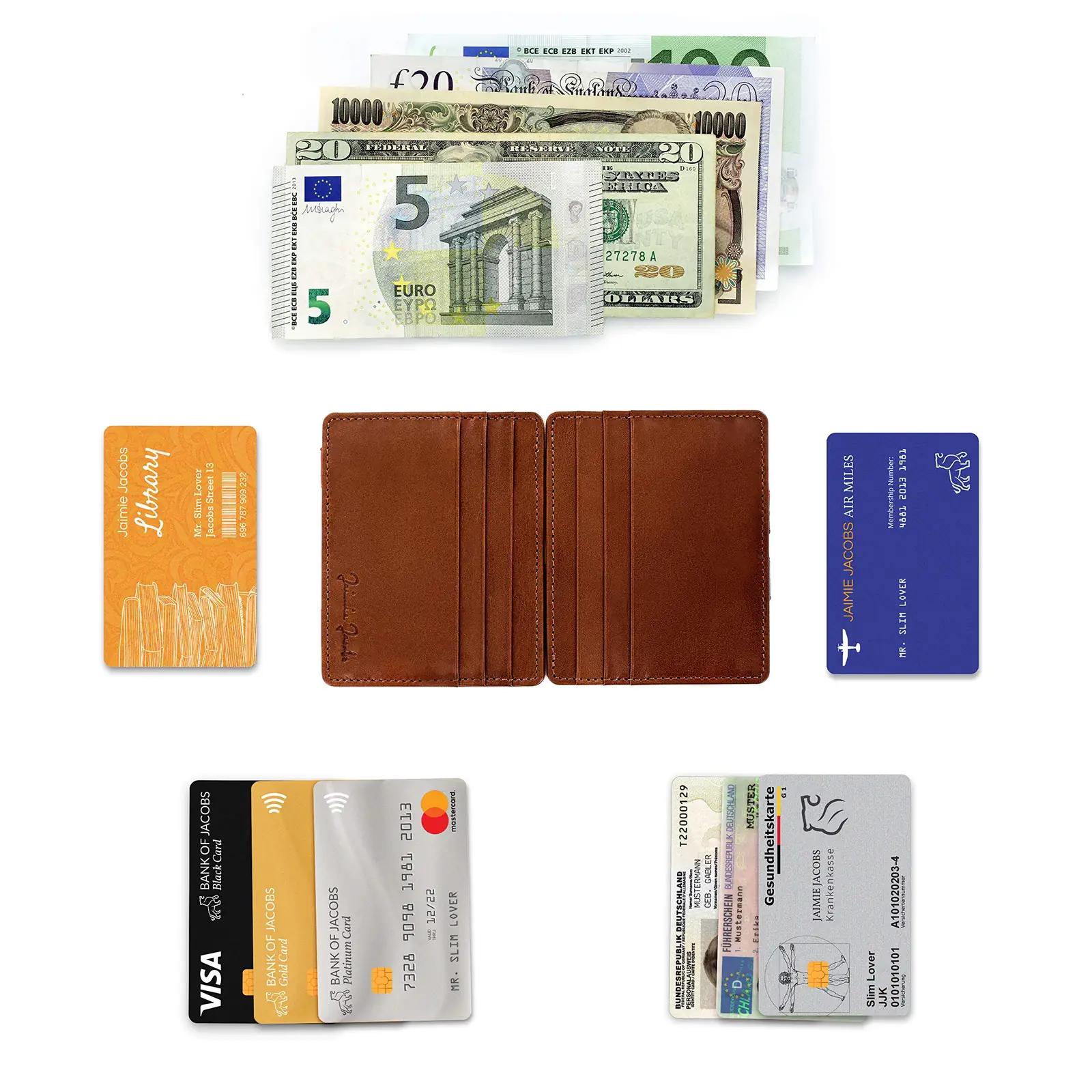 Jaimie Jacobs nahkne minimalistlik rahakott — RFID kaitse – pilt 7