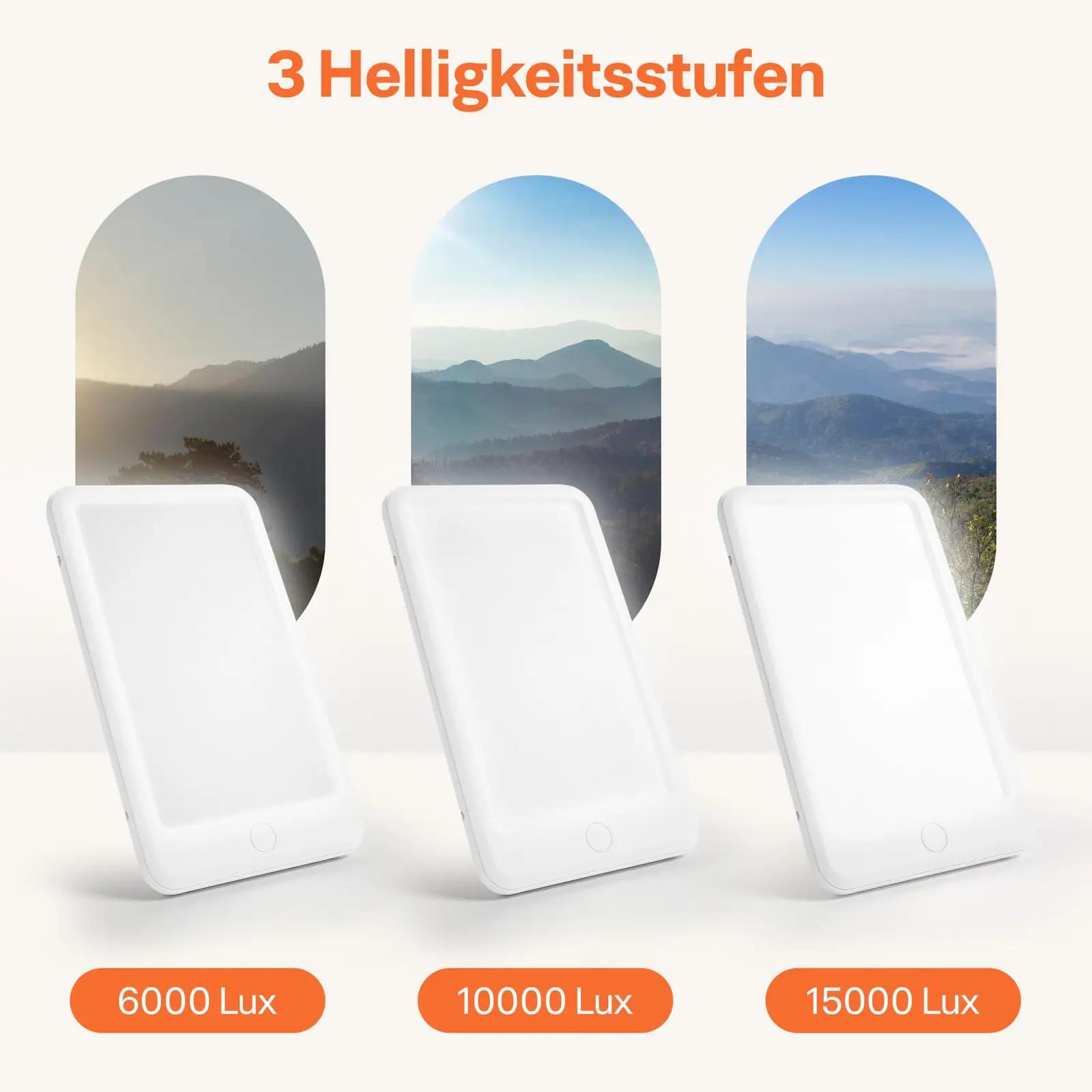 Top Life kvaliteetne päevavalguse lampe 15 000 Lux energiat – kasutusnäide
