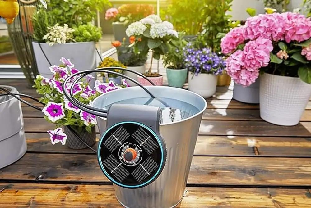 Gardena päikeseveega AquaBloom — ideaalne rõdukastidele – pakend ja tarvikud