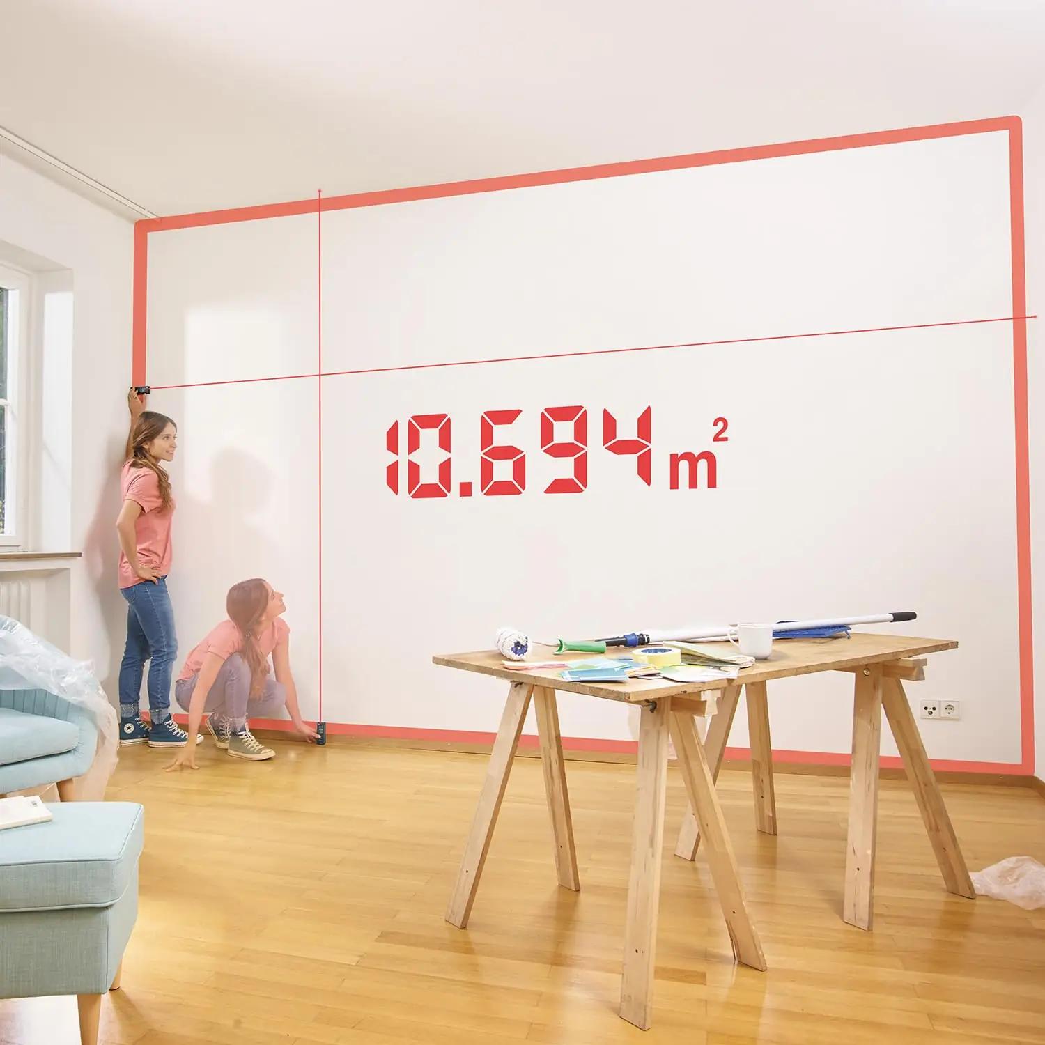 Bosch kerge plastikust lasermõõtur Zamo IV – täpne kuni 25 m – pilt 8