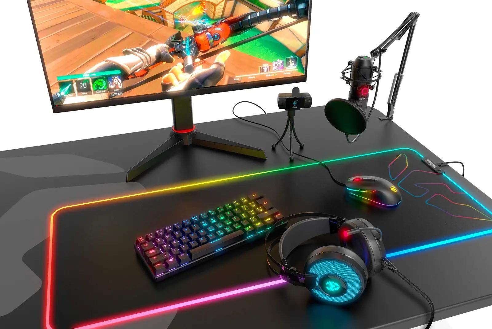 KROM mehaaniline 60% mänguklaviatuur RGB ja Bluetoothiga – pilt 7