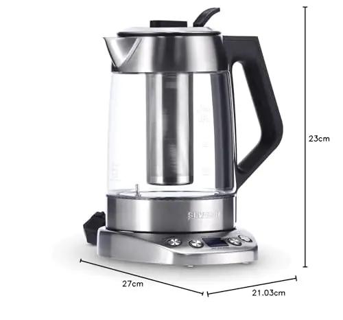 SEVERIN klaasveekeetja 1,7 l — reguleeritav temperatuur ja – pilt 9