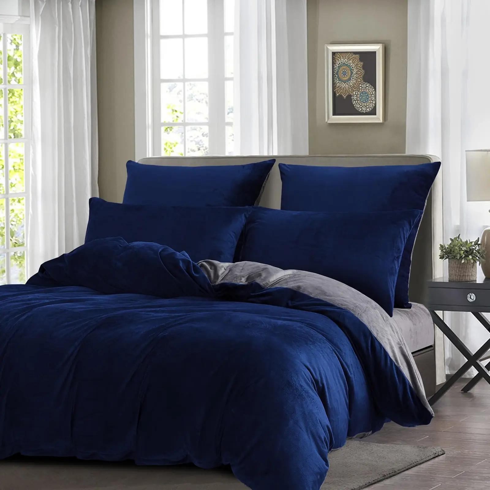 YASMENG pehme flanellvoodipesu 240×260 cm – soe kingitus – detailne vaade