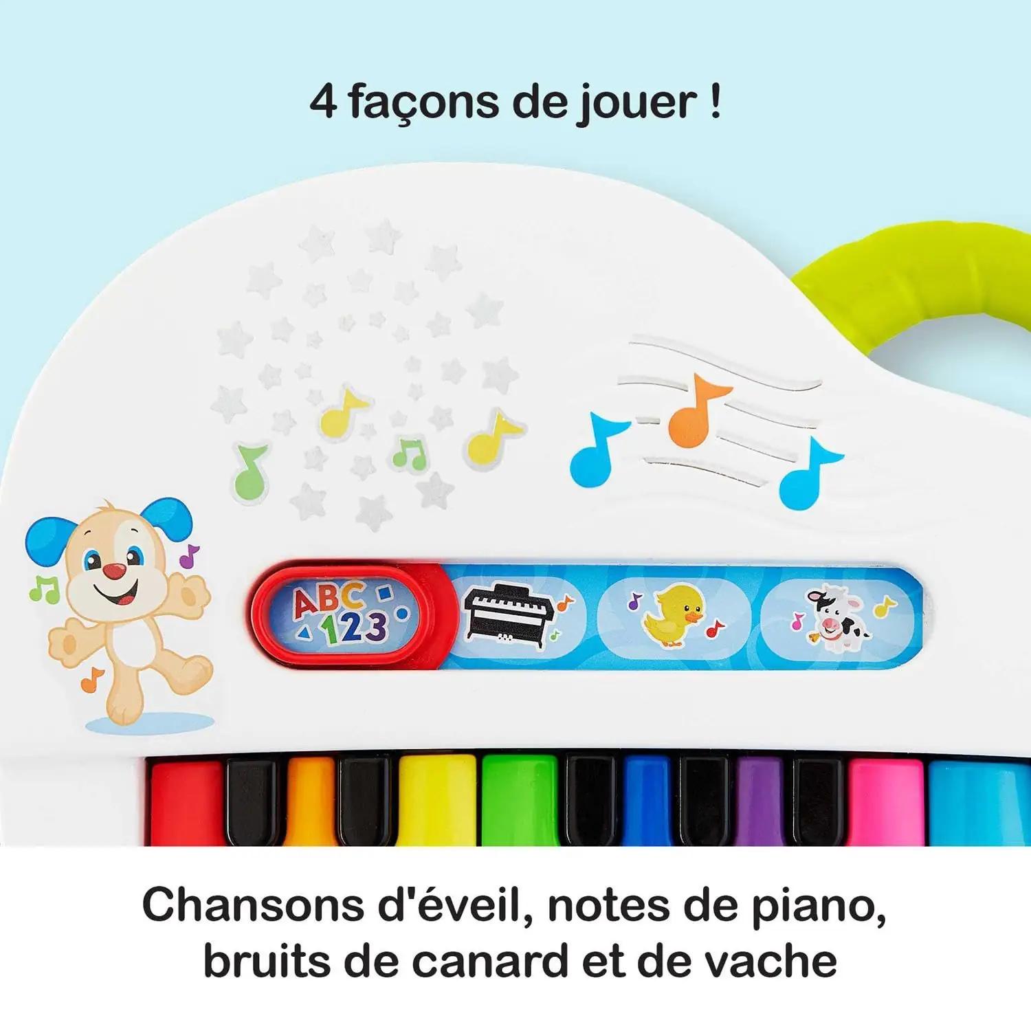 Fisher-Price mänguline plastklaver beebile — helid ja tuled – kasutusnäide