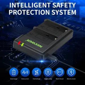 NEEWER NP-F750 akud – detailne lähivaade