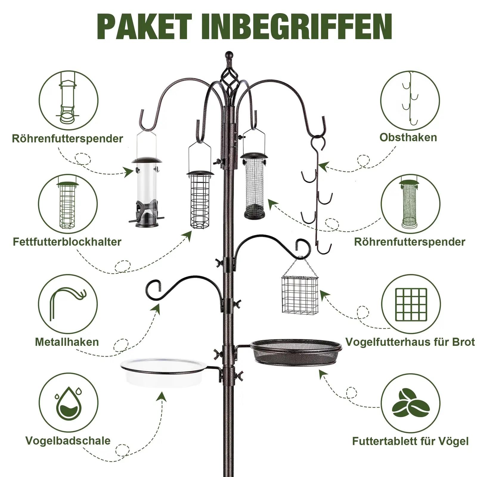 Urban Deco metallist linnusöögijaam — vastupidav aeda – detailne vaade