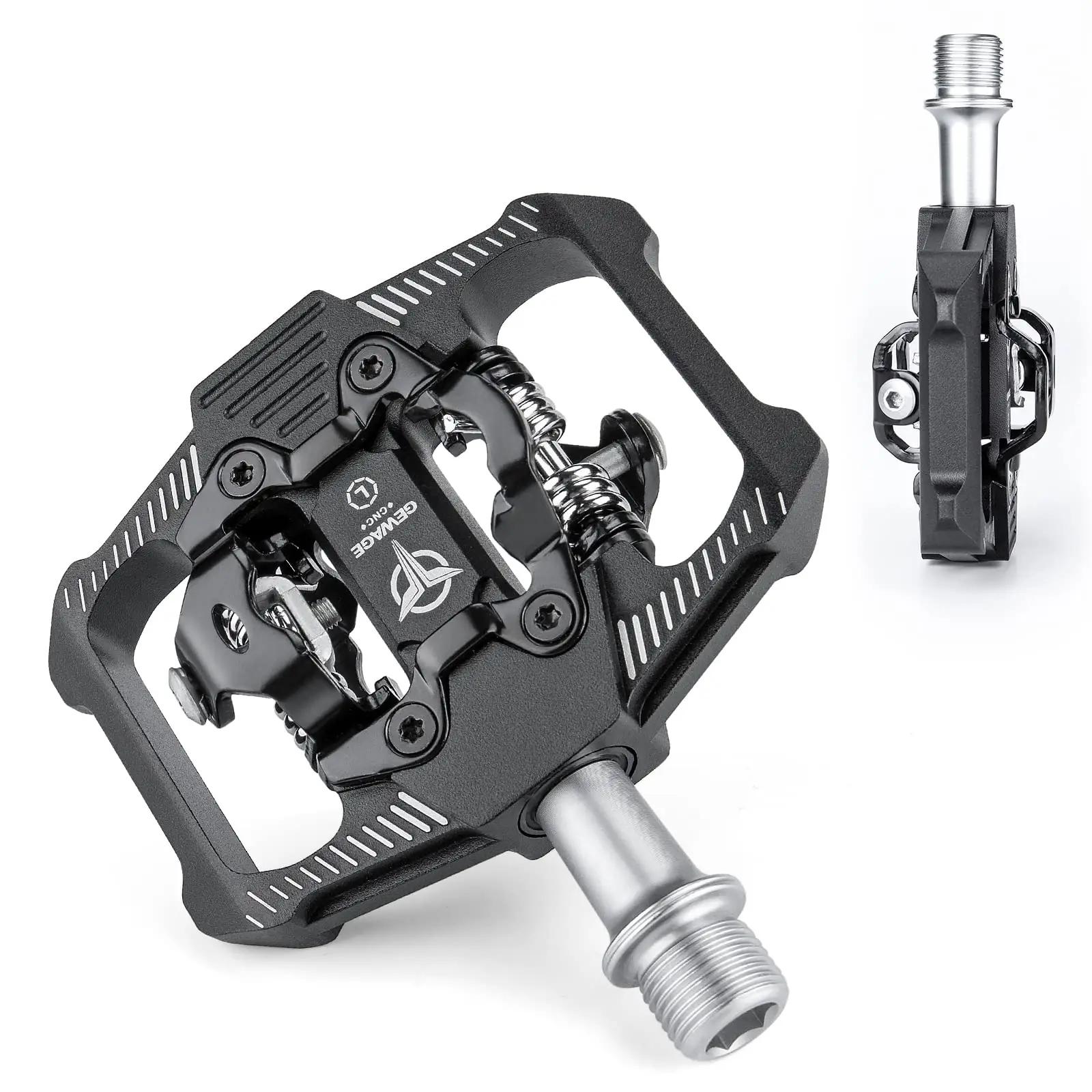 GEWAGE alumiiniumist kahepoolne MTB-clip pedaal