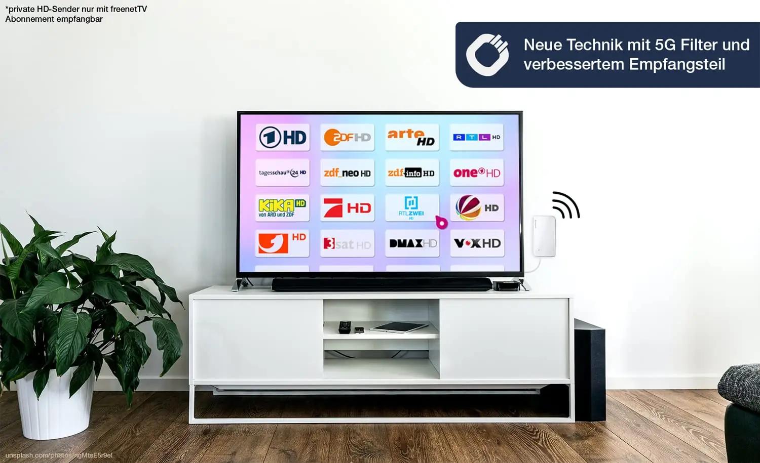 OEHLBACH digitaalne toasideantenni 5G-filtriga — kompaktne ja – pilt 8