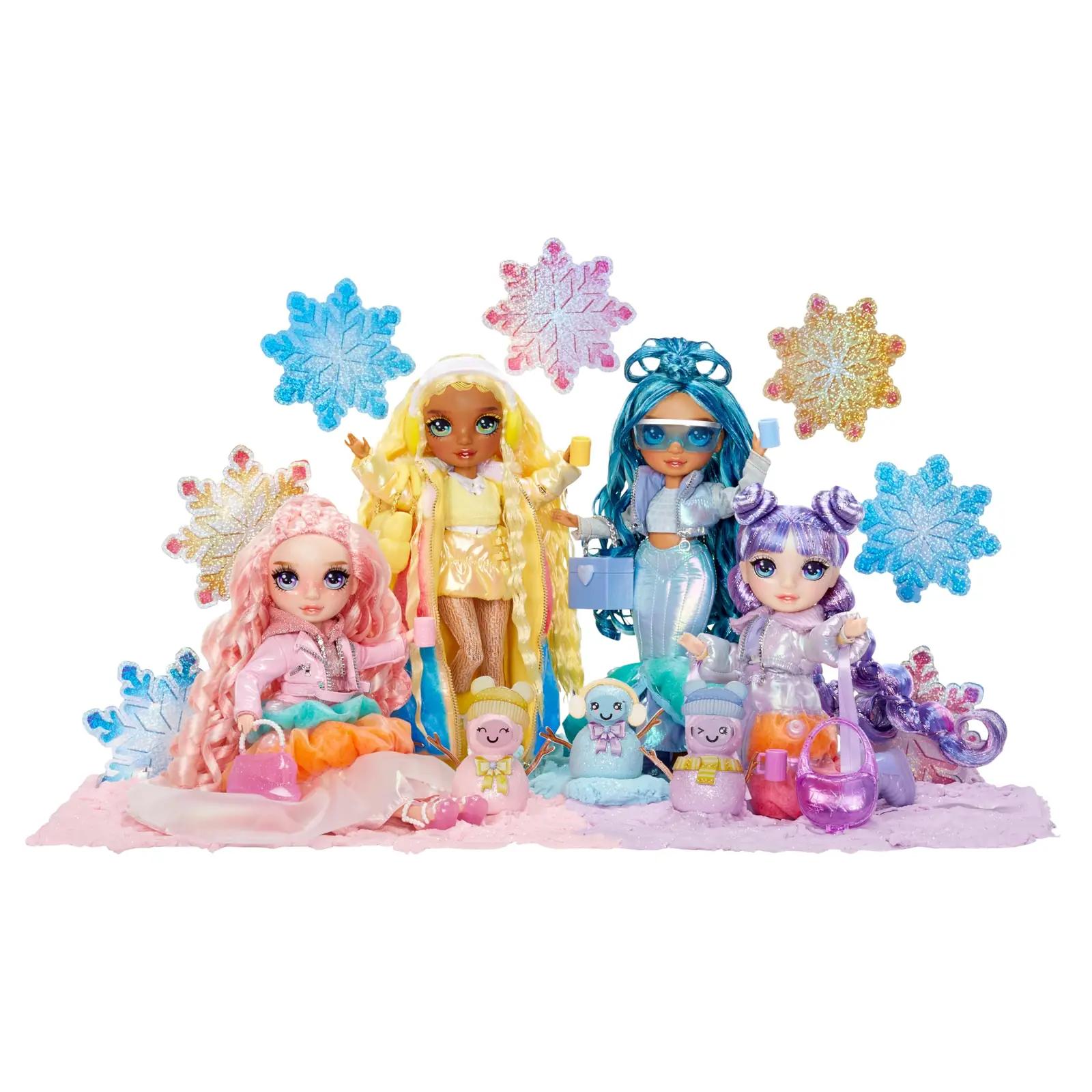 Rainbow High lillakas moe-nukk 28 cm – talvine mänguasi – pilt 8