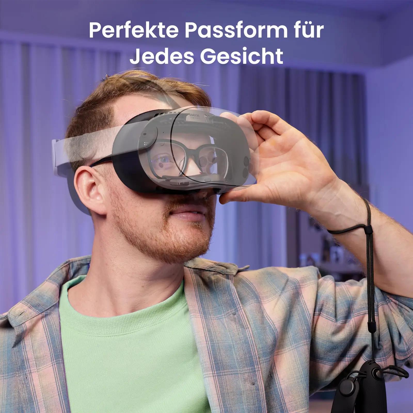 KIWI design mugav näokate VR‑peakomplekt — pehme materjal – pilt 7