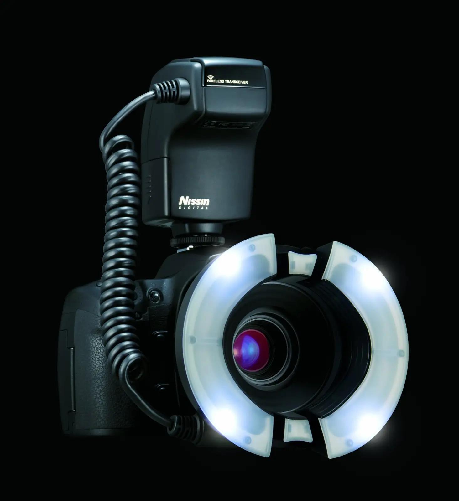 Nissin MF18N elektroonika ja foto – detailne lähivaade