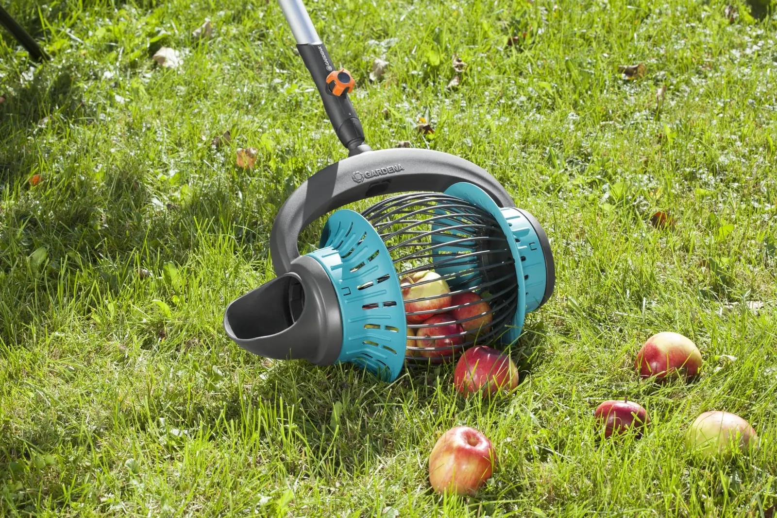 Gardena mugav puuviljakorjaja ilma kummardamata – kasutusnäide