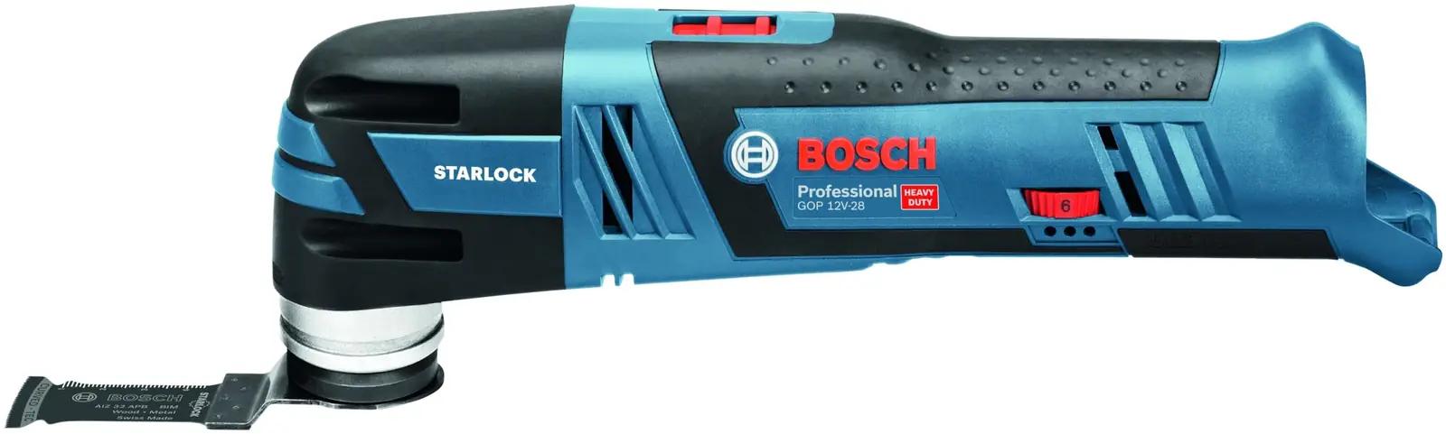 Bosch Professional 12V multi-lõikur — kompaktne tööriistide – detailne vaade