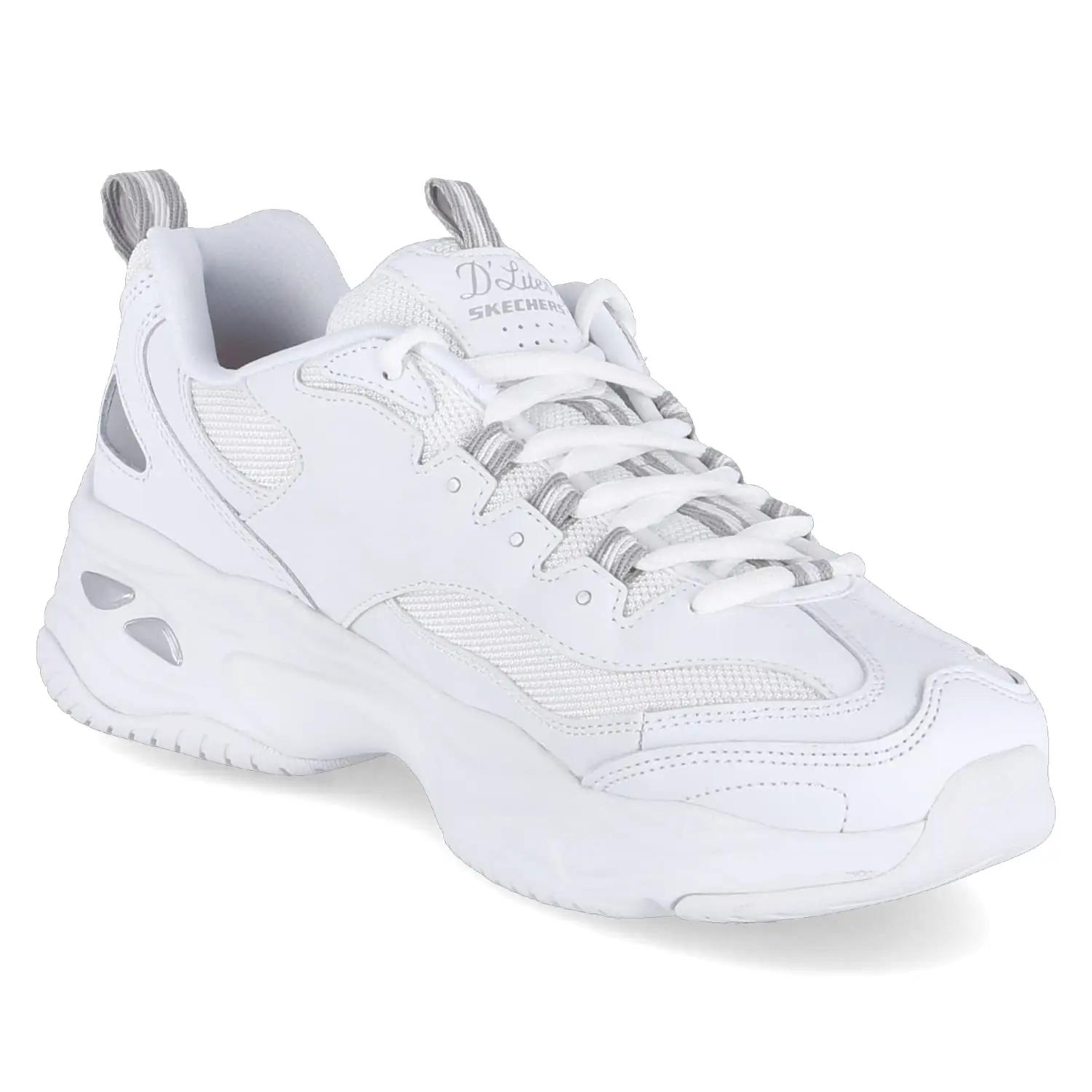 Skechers nahast vabaajajalats – mugav ja vastupidav valge – pilt 6