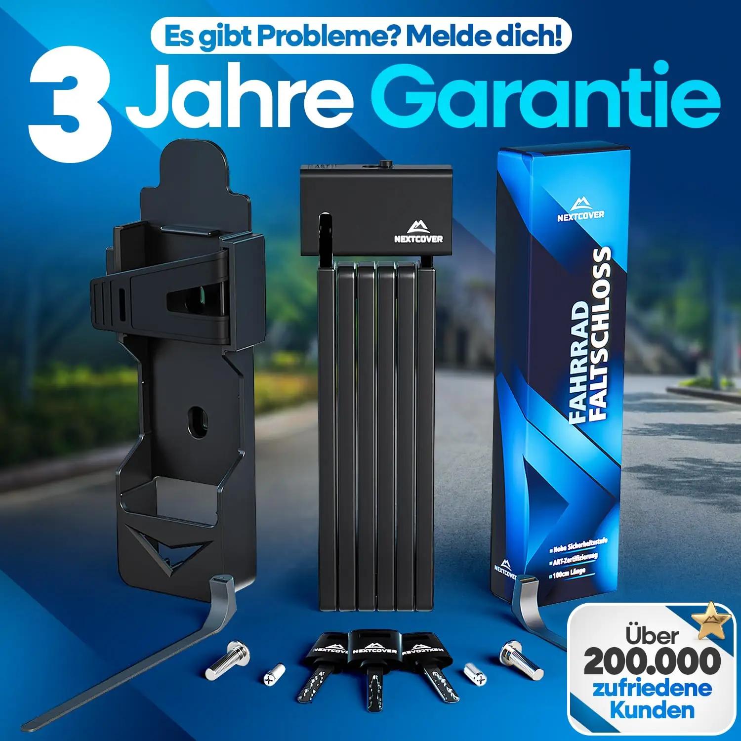 Nextcover vastupidav faltschloss 100 cm – turvaline lukustus – pilt 8