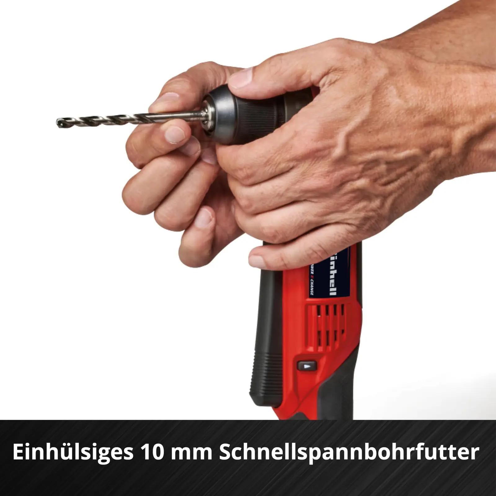Einhell nurkpuur/keeraja — kompaktne 18 V Power X-Change tööriist – pilt 7