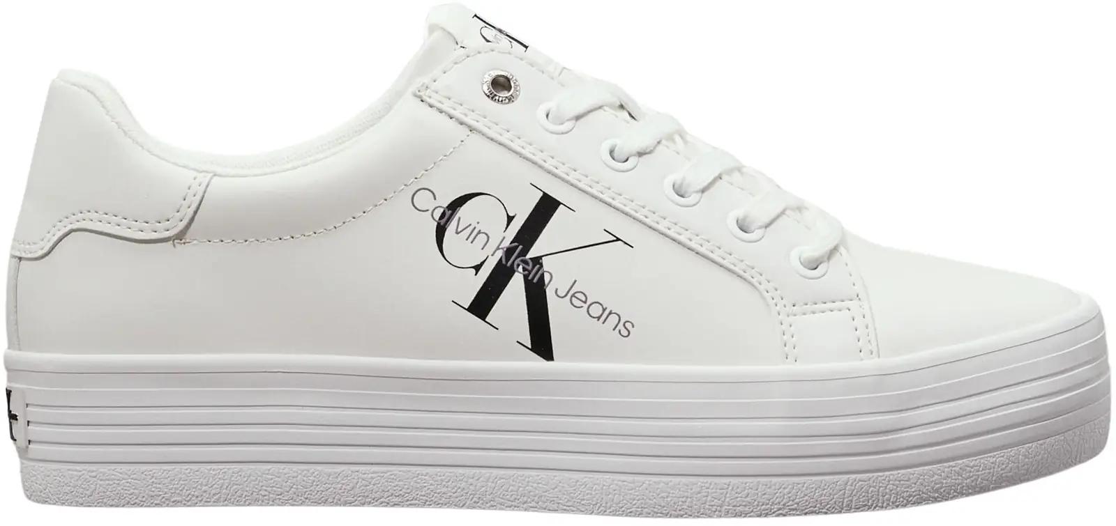 Calvin Klein valged nahast platvorm-tennised – mugavast kummist – pilt 6