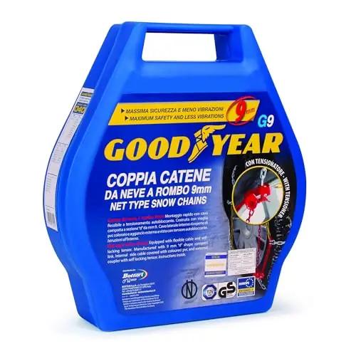 Goodyear talvine ATV-lumevõrk – vastupidav ABS ja suurus 130 – detailne vaade
