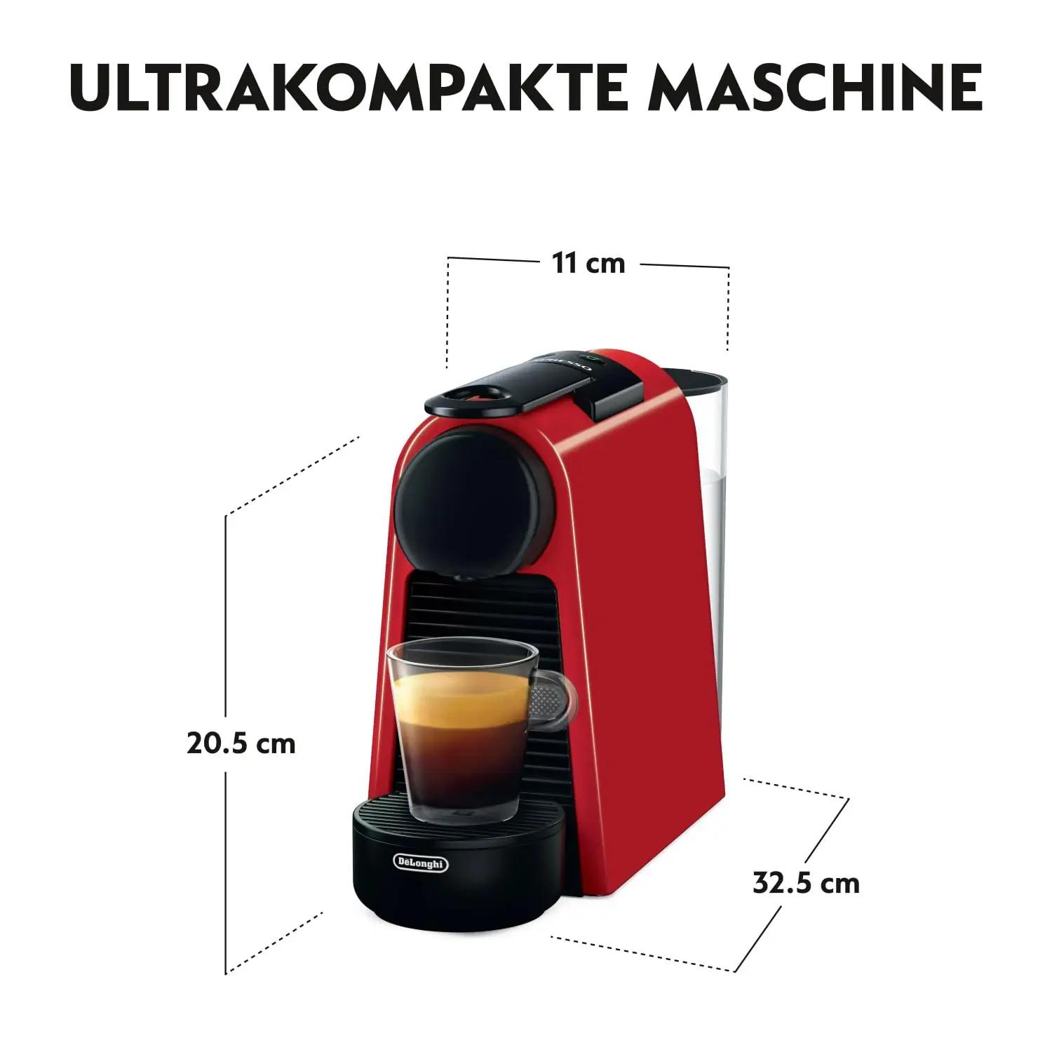 Nespresso EN85.R tee ja espresso – detailne lähivaade