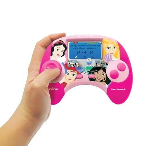 Lexibook roosa õppimiskonsool Disney-printsessidele – kasutusnäide