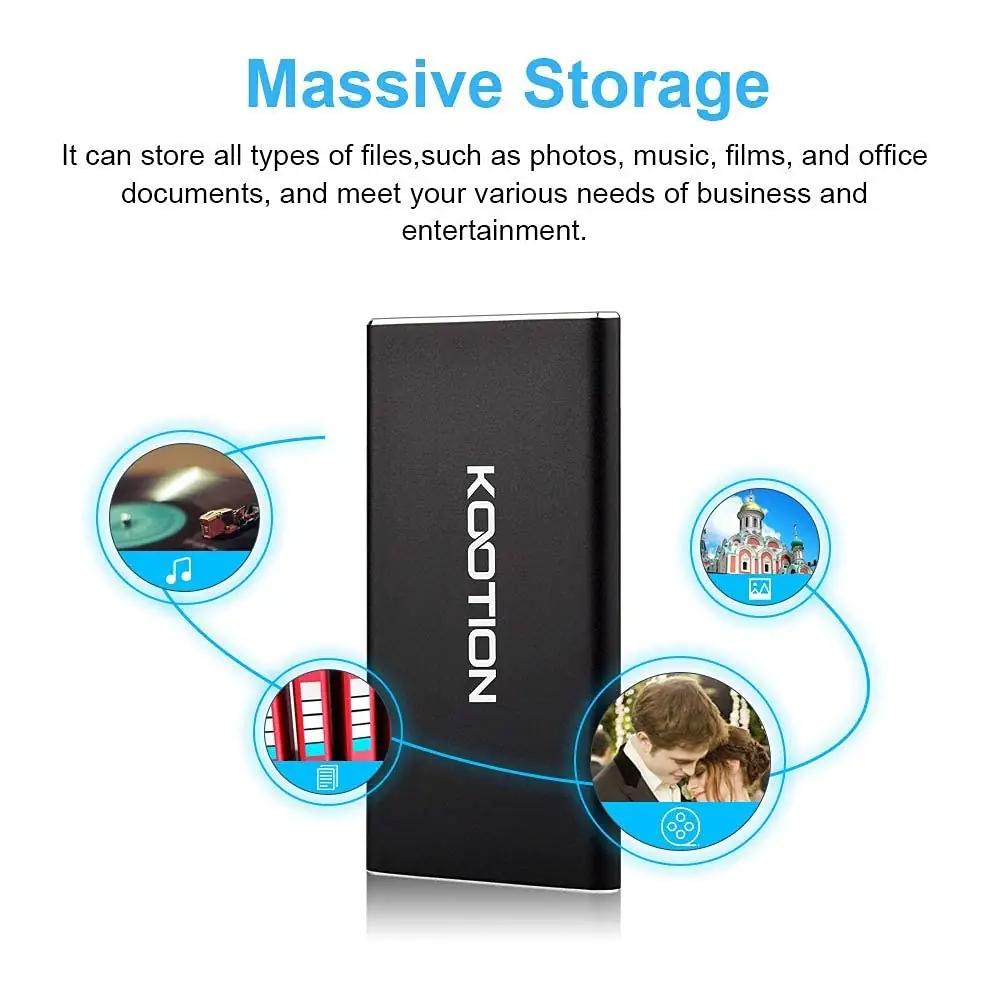 KOOTION väike ja kiire 500 GB SSD — kaasaskantav ja vastupidav – pilt 9