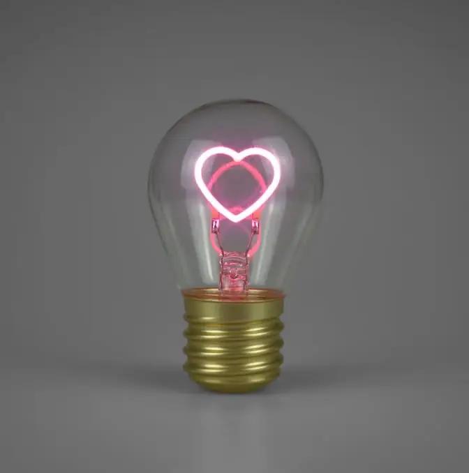 BHMAOYN romantiline LED-südamelähedusega lamp — õrnaks – lisavaade