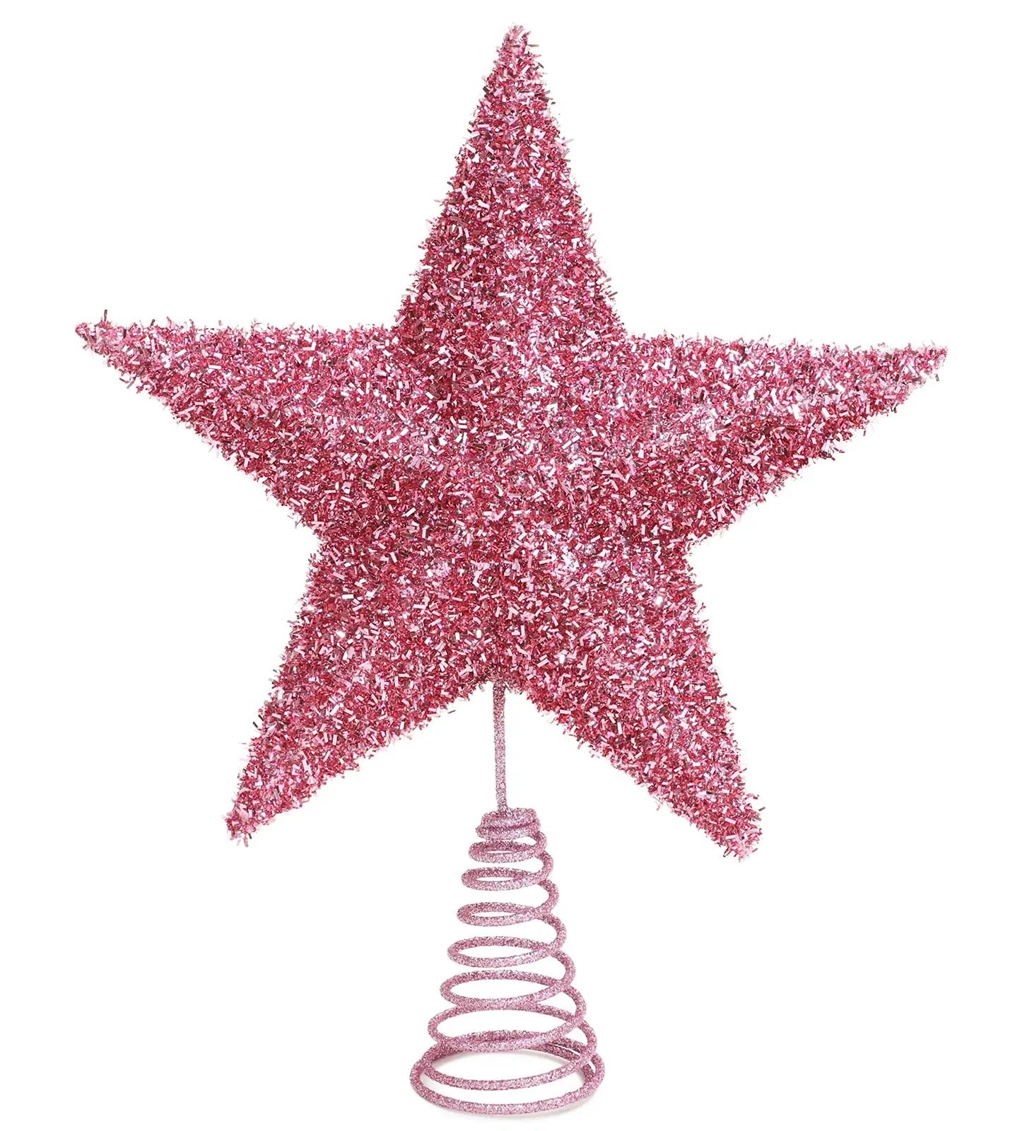 Christmas Concepts elegantne puu-otsak ornament (Baby Pink) – lisavaade