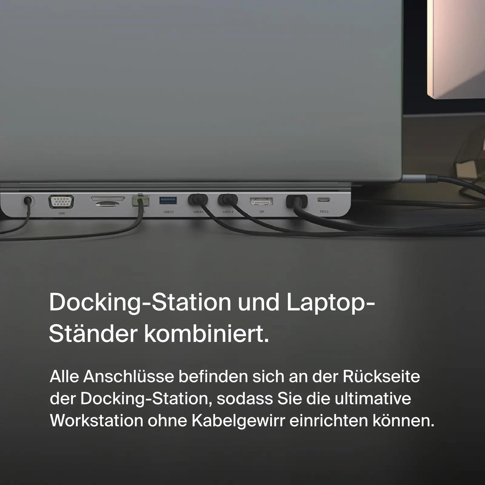 Belkin mitmekülgne USB-C 11-in-1 dokk – võimas ühenduvus – lisavaade