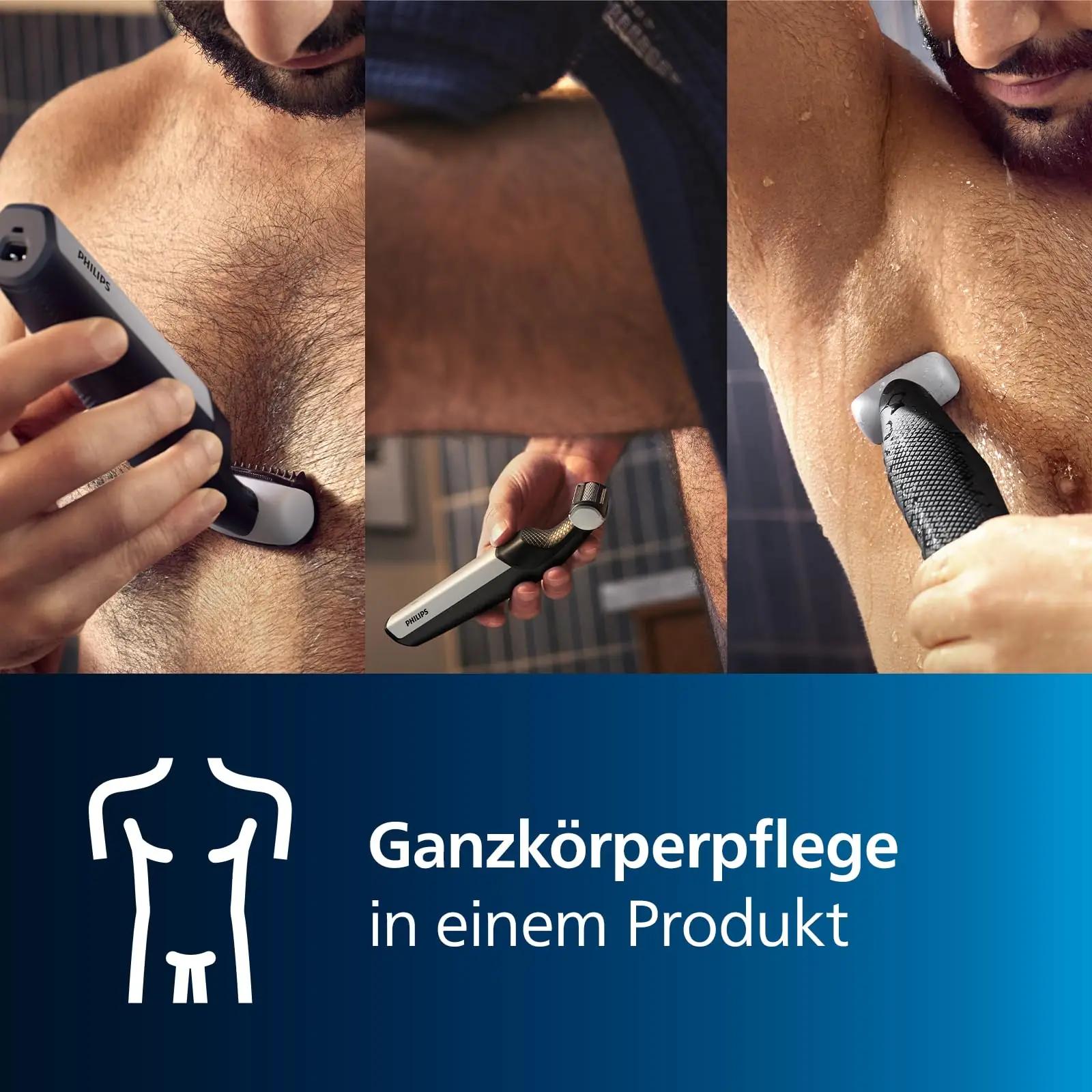 Philips nahasõbralik Bodygroom — kõikehõlmav kehahooldus – detailne vaade
