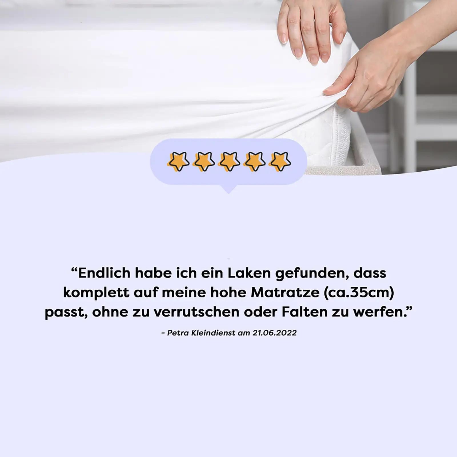 Wolkenfeld pehme Jersey voodilinane 180–200/200–220 cm – pilt 6
