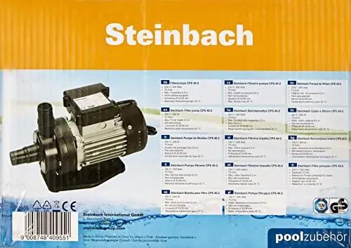 STEINBACH vastupidav plastikfilterpump 6 000 l/h – CPS 40-2 – detailne vaade