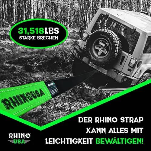 Rhino USA tugev polüester tõmbe- ja päästevöö 6,1 m – pilt 10