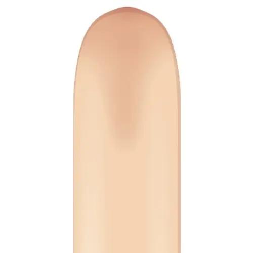 Qualatex kummist modellpallid 100 tk – pehme blush värv – kasutusnäide