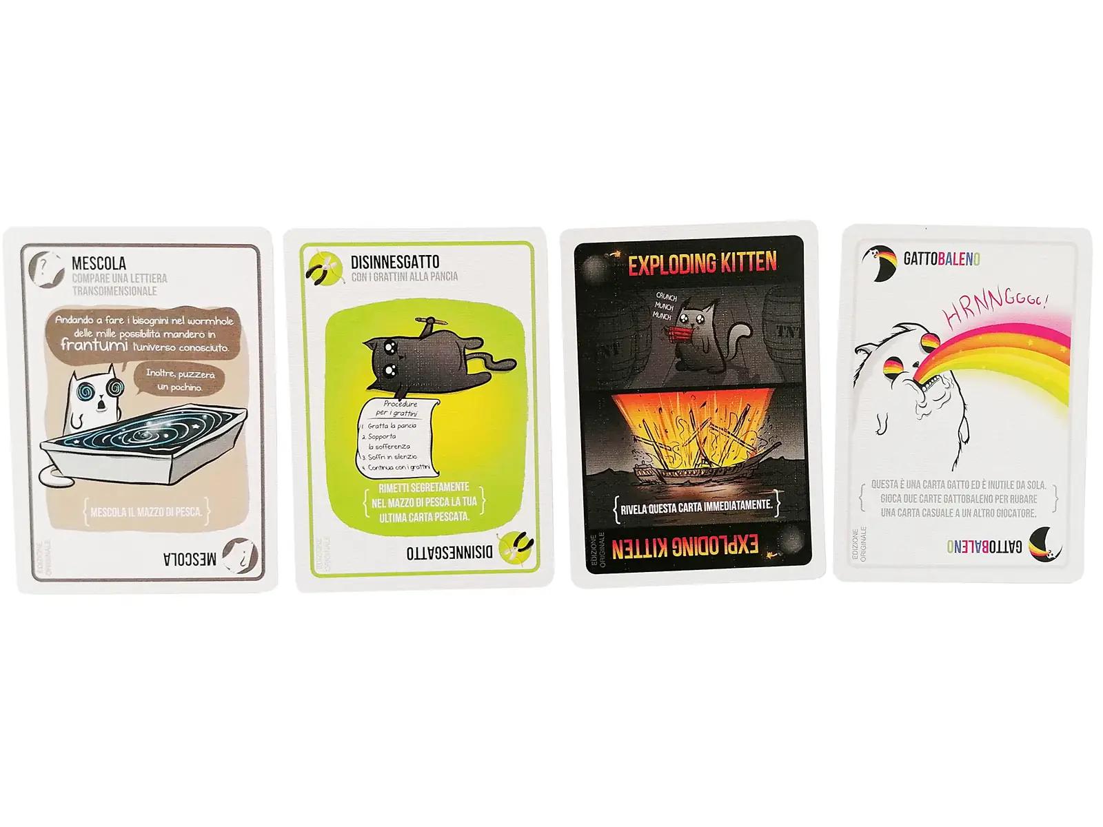 Asmodee lauamäng – Exploding Kittens kaardimäng seltskonnale – kasutusnäide