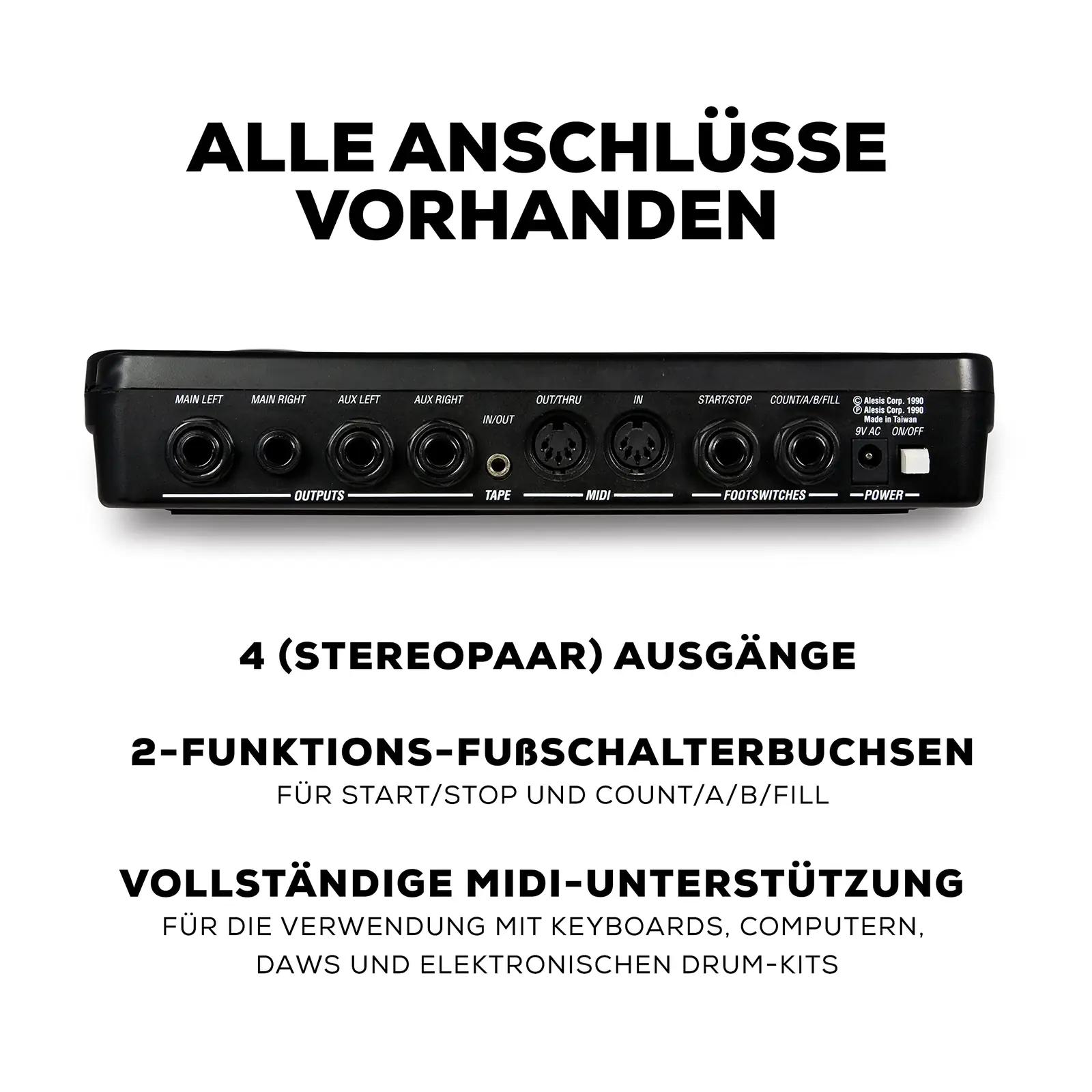 Alesis klassikaline trummimasin SR16 — kompaktne – pilt 6