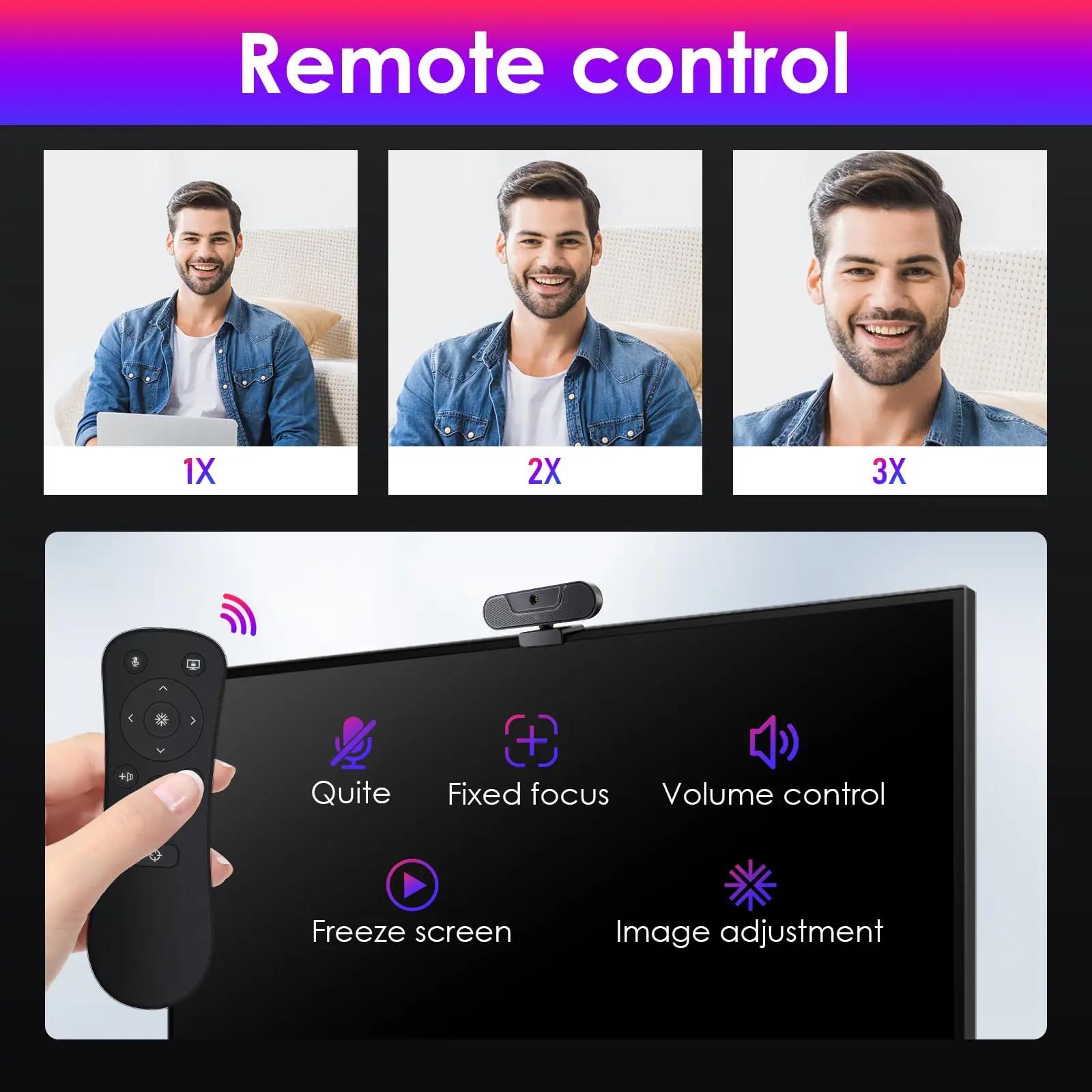 VIZOLINK 4K V20 veebikaamera – kvaliteetne konverentsikaamera – kasutusnäide